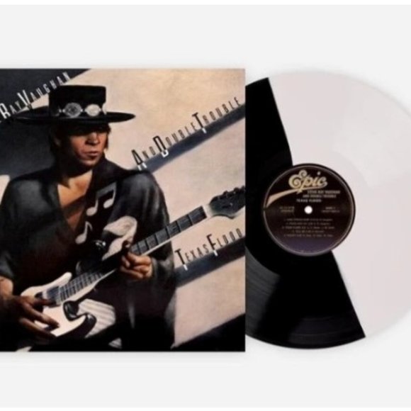 Stevie Ray Vaughan & Double Trouble Texas Flood LP ~Excl. 180g Color + Art Print - Picture 1 of 3